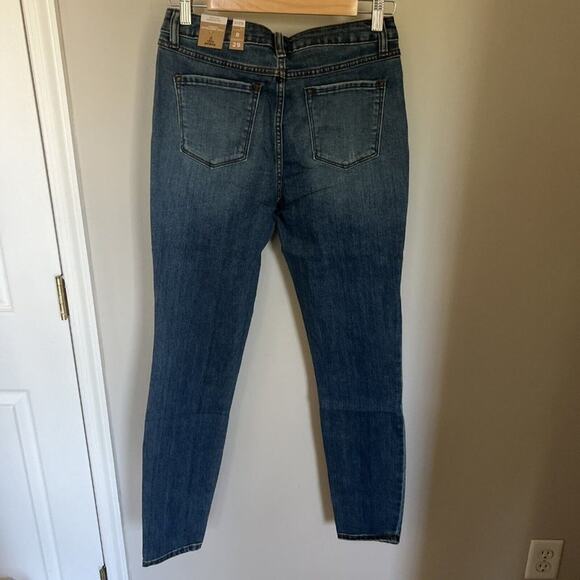 Prana Denim Jeans Womens Size 8/29 Regular Inseam 31" Blue Stretch Slim - Picture 4 of 6